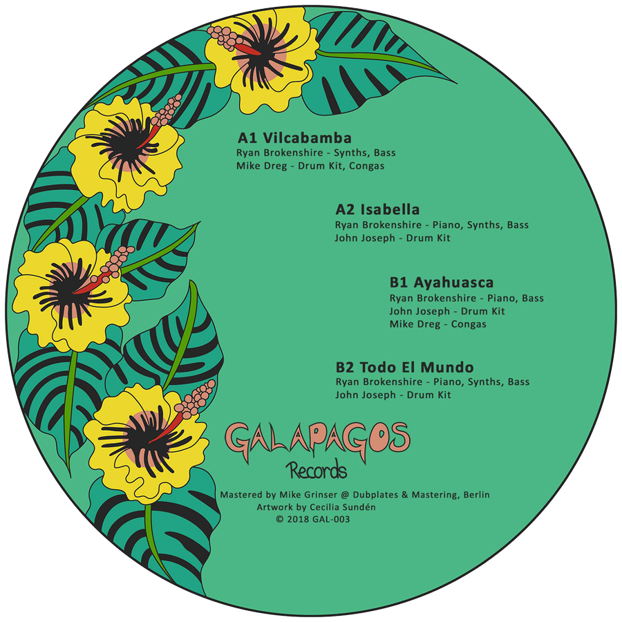 B-side artwork for Vilcabamba